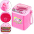 Mini Washing Machine Toy for Kids, Pretend Play Toys with Spin Dryer Bucket – Battery Powered(Battery Not Included), Ideal for Makeup Brush Cleani...