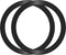2Pcs Metal Ring Sticker for Pop Socket Magnetic Grip, Magnetic Adapter Adhesive for iPhone, Magsafe Wireless Charger (Black)......