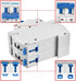 Miniature Circuit Breaker HSB6C, 16Amp Current, 2 Pole, Type C, 6kA Breaking Capacity, DIN Rail Mounting...