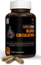 Clinical Daily Blood Circulation Supplements. Butchers Broom, Horse Chestnut, Hawthorn, Cayenne, Arginine, Diosmin Varicose Veins Treatment for Le...