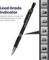 Pacific Arc 2mm Collegiate Lead Holder and Lead Sharpener, Black Drafting Pencil for Artist Drawing, Drafting, and Sketching...