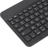 Sanpyl Keyboard, 10in Ultra Thin Bluetooth French AZERT Keyboard Scissor Slim Waterproof Multifunctional Keyboard for Tablet Phone Computer(Black)...