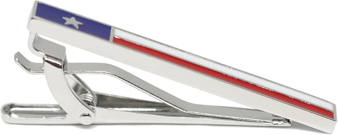 State of Texas Flag Tie Clip Lone Star Flag Tie Bar In Box...