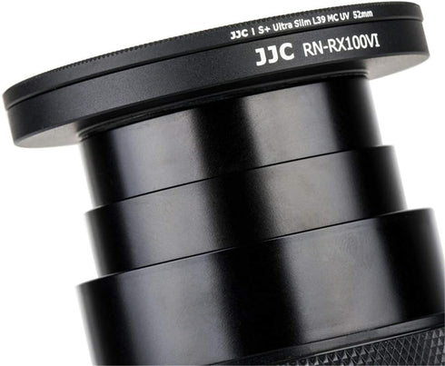JJC Dedicated Metal Filter Adapter Lens Adapter for Sony ZV-1 II RX100 VII VI RX100M7 RX100M6 for Canon G5X Mark II Installing 52mm UV CPL ND Filt...