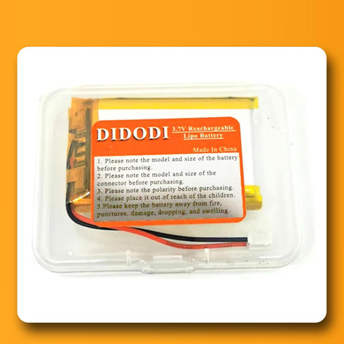 3.7V Lipo Battery 2000mAh 103454 103450 3.7V Lithium Polymer Battery Rechargeable with JST Connector for Speaker and Dashcam......