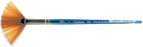 Winsor & Newton Cotman Water Colour Series 888 Short Handle Synthetic Brush, SH #6...