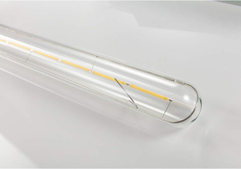 Leools Vintage LED Filament Bulb T300, 6W Dimmable T10 Edison Light Bulb Long Tubular Antique LED Light,E26 Base,Clear Glass,Warm White,2700K, 600...