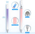 (2 Pcs) Universal Stylus Pens High Sensitivity Disc & Fiber Tip Pencils Compatible with Apple/iPhone/iPad/Android/Tablets and All Capacitive Touch...