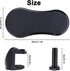 Computer Arm Rest for Desk, TACYKIBD Ergonomic Arm Rest Extender, Adjustable Wrist Rest Rotating Computer Arm Support Pad for Elbow Keyboard Mouse...