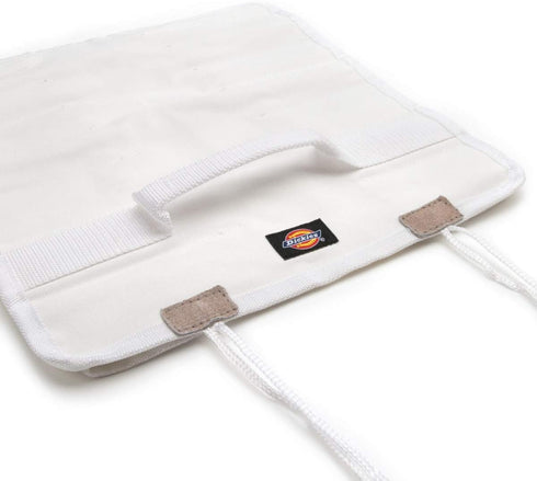 Dickies Small Paint Brush/Tool Organizer Roll for Painters, 16 Brush Pockets, Durable Canvas Construction, 13.5 in. x 12.75 in. Unrolled, White...
