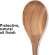 2 Pcs Large Wooden Spoons for Cooking Serving Spoon 12" Big Mixing Spoons for Baking Cooking Spoon Set Unique Acacia Wood Utensils Teak Long Stirr...