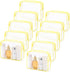 Tbestmax 10 Pack Clear Cosmetic Bags Makeup Bags Portable Waterproof TSA Approved Travel Toiletry Bags Organizer...