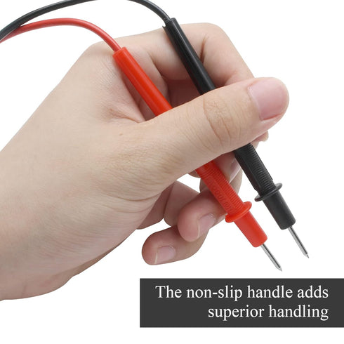 71cm/28" Long Banana Plug Multimeter Probe Test Lead Cable Digital Laboratory Multimeter Voltmeter Test Lead Probe Wire Cable 1000V?Black Red...