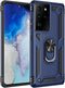 Military Grade Drop Impact for Samsung Galaxy S21 Ultra Case Galaxy S21 Ultra 5G Case 6.8 inch Metal Rotating Ring Kickstand Holder Armor Heavy Du...