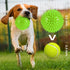 4.5” Heavy Duty Squeaky Dog Balls Toys for Medium Large Dogs 4 Pack Indestructible Dog Toys for Aggressive Chewers Spike Dog Balls for Clean Teeth...