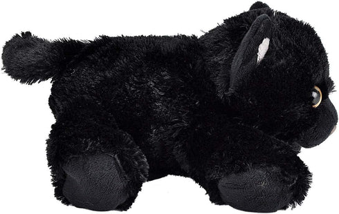 Wild Republic Black Cat Plush, Stuffed Animal, Plush Toy, Gifts for Kids, Hug’Ems 7"...