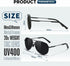 Sunglasses Men Polarized Aviator Sunglasses for Men Women Fishing Driving Sun glasses Metal Frame UV400 Protection...