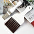 2-in-1 Air Conditioner Cleaning Tool: 2 Pieces - Condenser Fin Cleaning Brush & Stainless Steel Fin Comb - Nylon Bristles - White...