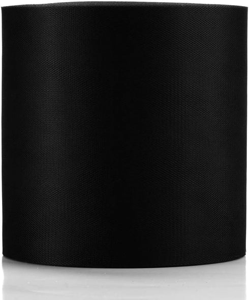 Tulle Rolls 6” by 100 Yards (300 feet) Tulle Roll Spool Fabric for DIY Tutu Skirts Wedding Baby Shower Crafts Decorations Party Supplies (Black)...