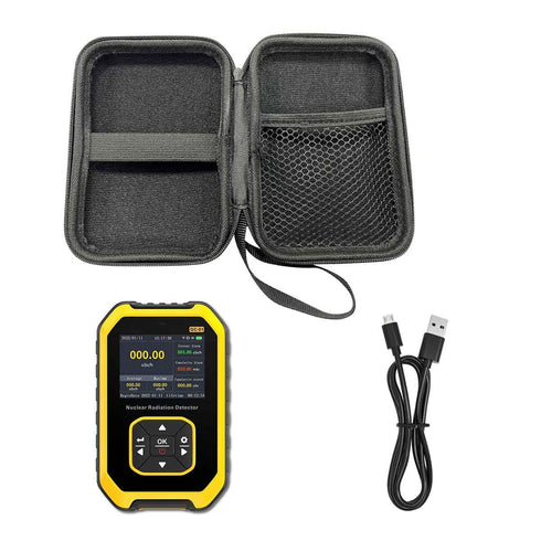 Carrying Case for Geiger Counter Nuclear Radiation Detector - for FNIRSI Radiation Dosimeter Box?Portable Handheld Beta Gamma X-ray Radiation Moni...