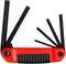 EKLIND 25611 Ergo-Fold Fold-up Hex Key allen wrench - 6pc set SAE Inch Sizes 5/32-3/8...