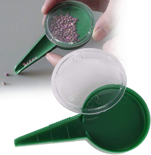 Garden Seeding Tool, 2Pcs Mini Sowing Seed Dispenser Adjustable Manual Plant Seeder Spreader Seed Planter Garden Seeding Tool...