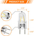 Belleone Microwave Light Bulb Fit for GE Samsung Kenmore Maytag Elite Over The Stove Range Oven, Halogen Light Bulb with G8 Bi-pin Base 20W Microw...