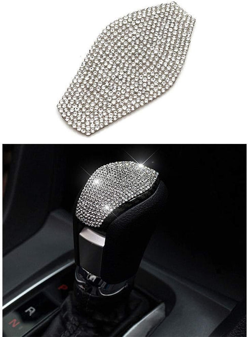 Bling Interior Accessories Gear Shift Knob Cover Trim for Honda Civic 2016 2017 2018 2019 2020 2021...