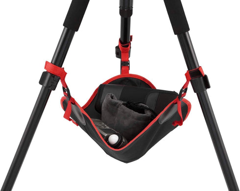Soho Urban Artist Stone Bag for Tripod or Easel - Weight Bag, Hammock Boom Anchor - Black with Red Trim...