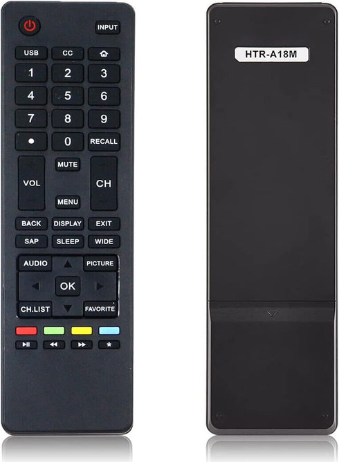 Beyution HTR-A18M Replacement Remote Control Fit for Haier TV 32D3000 55D3550 65D3550 40D3500M 48D3500 LE32M600M20 LE32F32200 LE24M600M80 LE24F338...