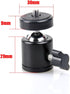 RetiCAM® Mini Ball Head BHA20 - Metal Ballhead 360° Pan 90° Tilt Tripod Mount - BHA20, Aluminum...