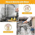 Air Fryer Rack for Ninja Foodi 10 in 1 SP101 Digital Air Fryer Countertop Oven, 13.4''*13.4'' Stainless Steel Air Fryer Accessories Roasting Steam...