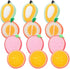 12pcs Cleaning Sponge Cute Fruit-Shape Kitchen Sponge Washing Sponge Dish Cleaning Sponge Scrubber(4.72X4.72X1.38in)...