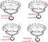 Darkyazi Durable Pinch Collar Stainless Steel Dog Adjustable Pet Training Collar for Medium Large Dogs (Small (2 Pack), Silver)...