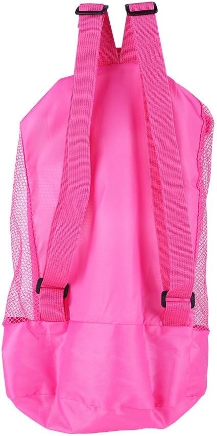Tote Sand Away Drawstring for Kids Beach Toy Bag Swim and Pool Toys Balls Storage Bags for Picnic,Mesh Beach Backpack, Swimming, Outdoor Activitie...