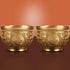 Feng Shui Treasure Bowl: Chinese Fortune Money Bowl Brass Cornucopia Bowl Feng Shui Treasure Basin Wealth Bowl Golden Offering Bowl Table Centerpi...