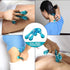 Palm Massage Tool - Easier Grip Handheld Massage Tool, Four Point Massage Tool, for Deep Tissue Pain Relief (Blue)...