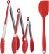 Kitchen Tongs for Cooking Locking Silicone Tongs,Buffet Tongs,Stainless Steel Serving Tongs,7,9 and 12 In Locking Food Tong with Silicon Tips Sili...