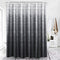 SPXUBZ Black Grey Shower Curtain for Bathroom Modern Ombre Decor Bath Curtains Set with 12 Hooks Minimalist Natural Art Waterproof Shower Curtain ...