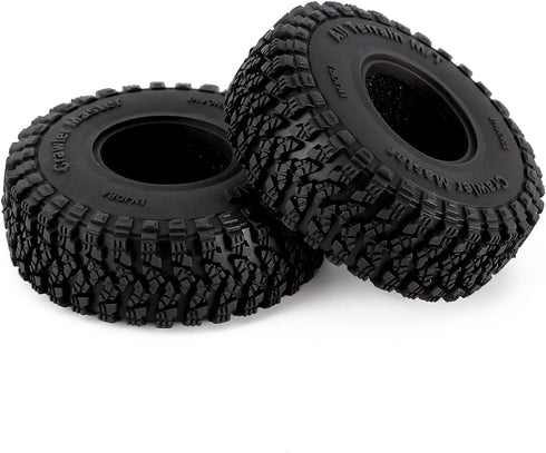 INJORA 1.0 Tires-S3 All Terrain Crawler Tires for TRX4M SCX24 AX24 FCX24 Upgrade Parts,58 * 20mm,T1008...