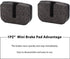 1PZ DP2-4S1 Brake Pads for MOTOVOX MBX10 79CC Moto MM-BB80 Baja Racer MINI BIKE REAR BRAKE PADS MBX-10 PARTS NEW (4 Pair)...