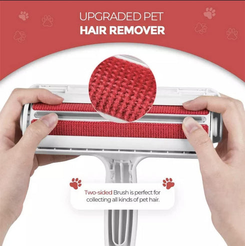 Pet Hair Roller Remover, Double Sided Pet Hair Lint Roller Pet Roller Hair Remover,Cat and Dog Hair Remover for Furniture, Couch, Carpet, Car Seat...