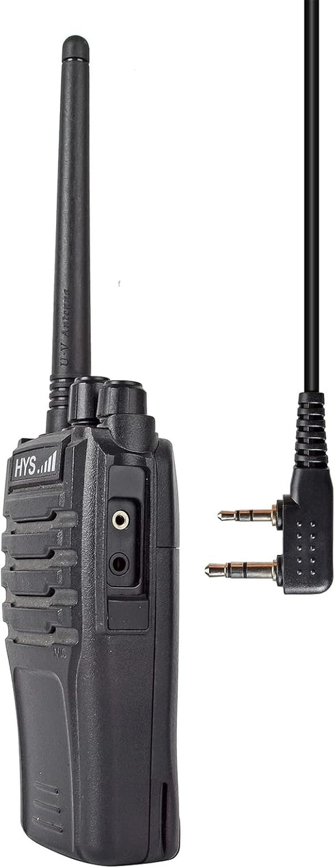 Walkie-Talkie Headset, G Shape Earpiece with PTT and Mic for BaoFeng UV-5R 5RA 5RB 5RC 5RD 5RE 5REPLUS 3R+ Kenwood Retevis Two Way Radio Accessori...