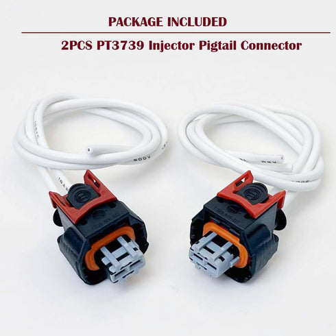 PT3739 Injector Pigtail Connector Compatible with Duramax L5P Engine V8 6.6L Replacement for 19368140 Fuel Injector Pigtail Connector Kit 2pcs...
