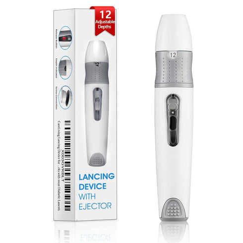 Lancing Device for Diabetes Testing, Lancing Device Pen, for Minimizing Pain and Discomfort, Works with most Diabetic Lancets...