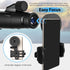 Adjustable Phone Scope Mount, Universal Telescope Phone Adapter, Phone Attachment for Binoculars, Monocular, Spotting Scope,Fits 4.2-7" Cell Phone...