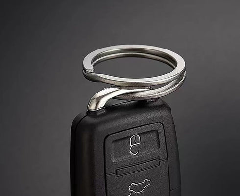 20Pcs 1.18 inches (30 mm), Heavy Duty Key Ring, Key Rings Bulk, Split Key Ring, Key Rings for Keychains, for Car Home Large Metal Dog Ring Tag Lan...