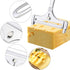 Stainless Steel Wire Cheese Slicer, Adjustable Thickness Cheese Cutter for Soft, Semi-Hard Cheeses Kitchen Cooking Tool...