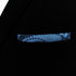 S&W SHLAX&WING Pocket Squares for Men Blue Steel Navy Paisley Silk...