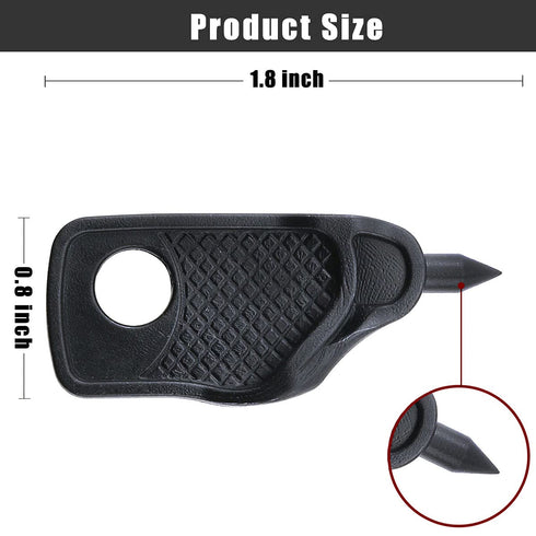 4mm Hole Punch 3PCS Black 4mm Micro Drip Irrigation System Water Pipe Hole Punch Tool...